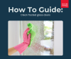 How to clean frosted glass doors