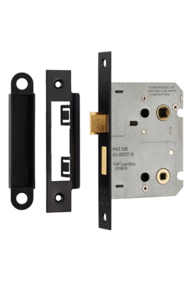 WC Bathroom lock Black