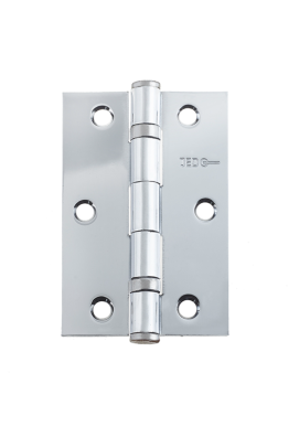 3.5" Slimline Polished Chrome BB Hinge