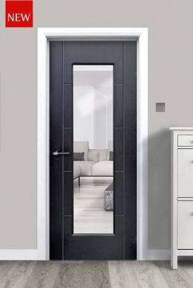 Iseo 1-Lite Black Ash Pre-Glazed (35mm)