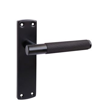 Knurled E-BLACK Backplate