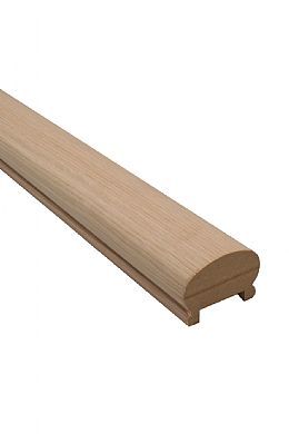 Oak Handrail 4.2m (41mm infill, veneered)