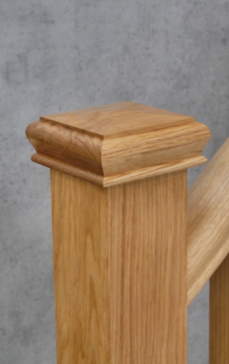 Oak Pyramid Newel Cap