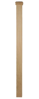 Oak Blank Newel
