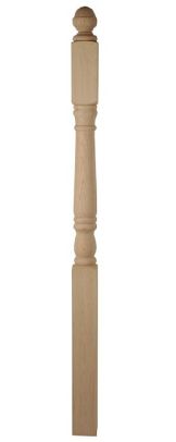 oak standard newel