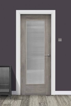 Shaker 1-Lite Unglazed Lava Grey (40mm)