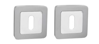 Square 'round edge' Escutcheons MSN+CP